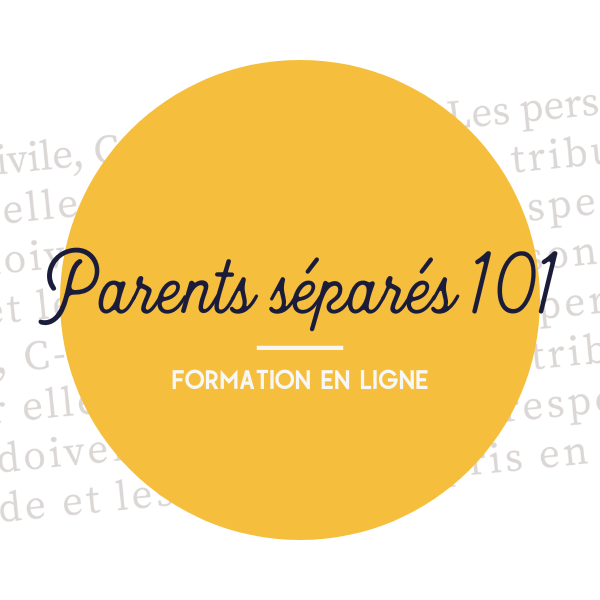 Parents séparés 101 - Formation en ligne offerte par Article 23